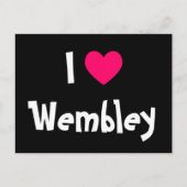 Ik hou van Wembley Briefkaart (Voorkant)