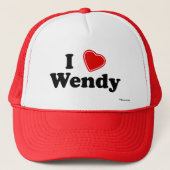 Ik hou van Wendy Trucker Pet (Voorkant)