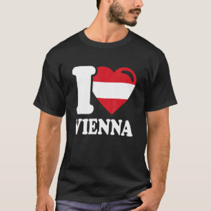 Ik hou van Wenen Hoofdstad van Oostenrijk Ik hou v T-shirt