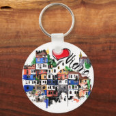 Ik hou van Wenen Sleutelhanger (Voorkant)