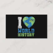 Ik hou van wereldgeschiedenis visitekaartje (Achterkant)