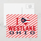 Ik hou van Westlake, Ohio Briefkaart (Voorkant / Achterkant)