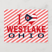 Ik hou van Westlake, Ohio Briefkaart (Voorkant)