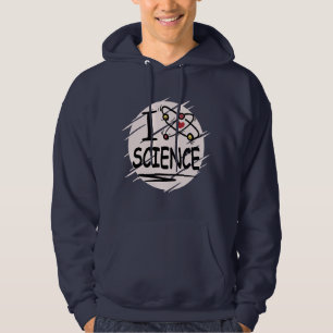 Ik hou van Wetenschap Hoodie