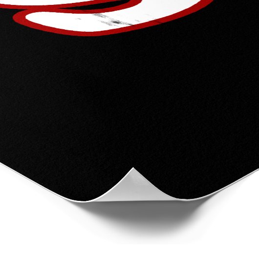 ik hou van wetenschap / i hartwetenschap / anatomi poster (Hoek)