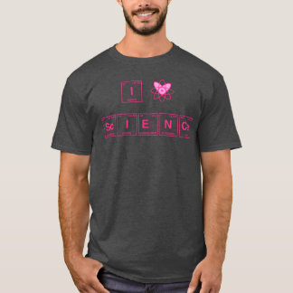 IK HOU VAN WETENSCHAP Periodiek systeem der Elemen T-shirt