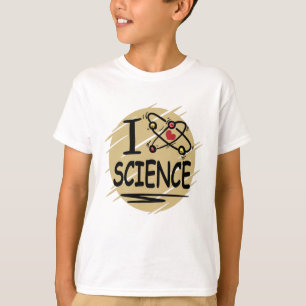 Ik hou van Wetenschap T-shirt