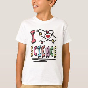 Ik hou van Wetenschap T-shirt
