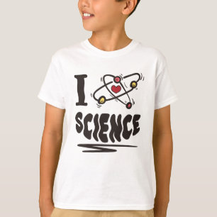 Ik hou van Wetenschap T-shirt