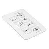 Ik hou van wetenschapsmagneet magneet (Rechterzijde)