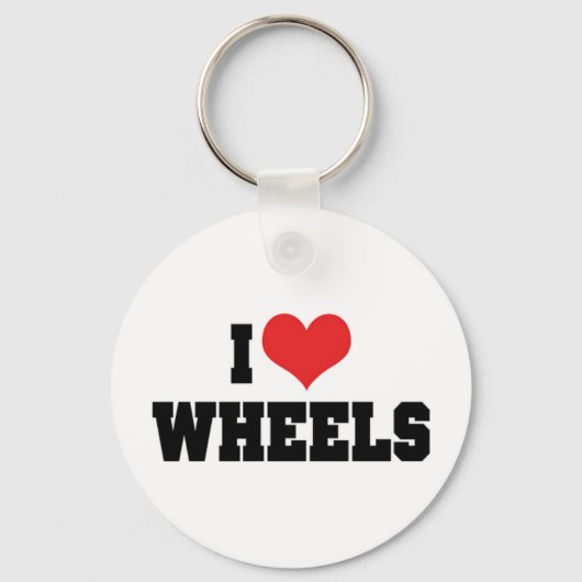 Ik Hou Van Wiel Sleutelhanger (Voorkant)
