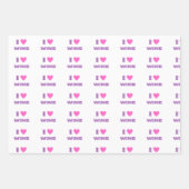 Ik hou van wijn, ik hou van wijn inpakpapier vel (Voorkant 3)