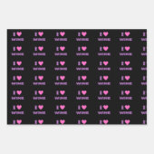 Ik hou van wijn, ik hou van wijn inpakpapier vel (Voorkant 2)