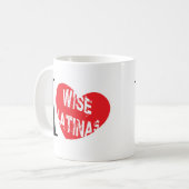 Ik hou van wijze latina sotomayor Mok (Voorkant links)