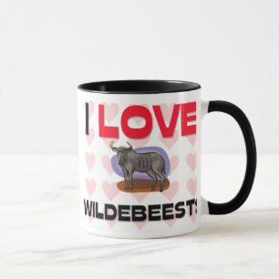 Ik hou van Wildebeesten Mok