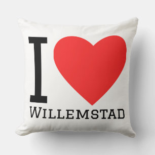 Ik hou van Willemstad Kussen