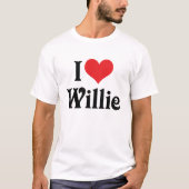 Ik hou van Willie T-shirt (Voorkant)