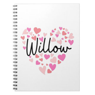 Ik hou van Willow Notitieboek