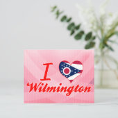 Ik hou van Wilmington, Ohio Briefkaart (Staand voorkant)
