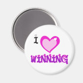 IK HOU VAN WINNEN MAGNEET (Voorkant / Achterkant)