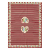 Ik hou van wintervogels en bessen 52 "x 70" tafelkleed (Voorkant)