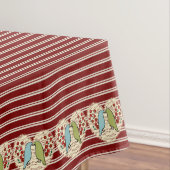 Ik hou van wintervogels en bessen 52 "x 70" tafelkleed (Voorbeeld)