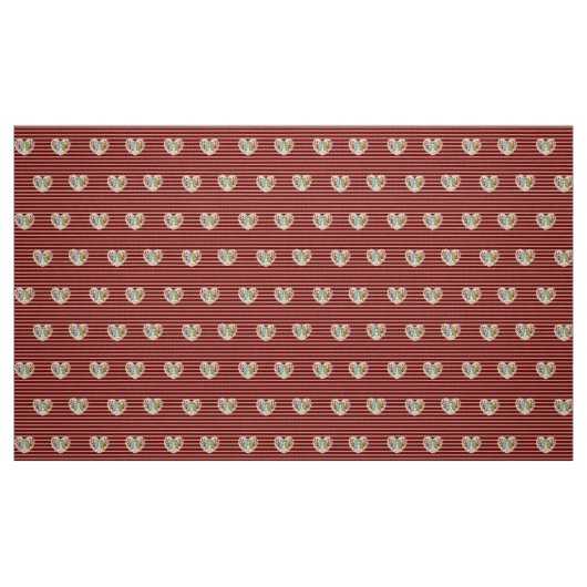 Ik hou van wintervogels en bessen 60" Polyester Po Stof (Fat Quarter)