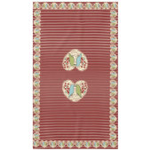 Ik hou van wintervogels en bessen 60 "x 104" tafelkleed (Voorkant)