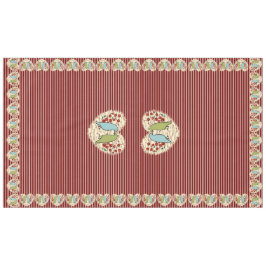 Ik hou van wintervogels en bessen 60 "x 104" tafelkleed