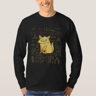 Ik hou van Wiskunde Het maakt mensen bruin kat 1 T-shirt