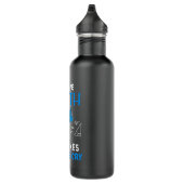 Ik hou van Wiskunde, het maakt mensen ziek Waterfles (Rechts)