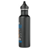 Ik hou van Wiskunde, het maakt mensen ziek Waterfles (Rechts)