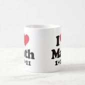 Ik hou van Wiskunde! Koffiemok (Center)