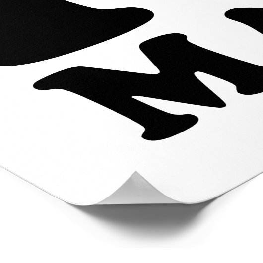 Ik hou van wiskunde Pi Poster (Hoek)