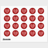 Ik hou van Wiskunde Sticker (Vel)