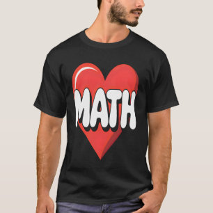 Ik hou van wiskunde t-shirt