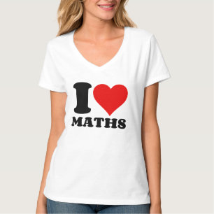 Ik hou van WISKUNDE T-shirt