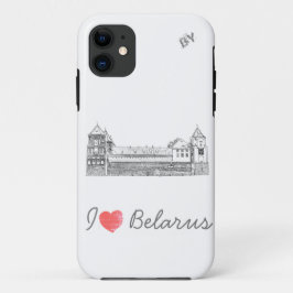 Ik hou van Wit-Rusland Mir Castle Architecture М р Case-Mate iPhone Case