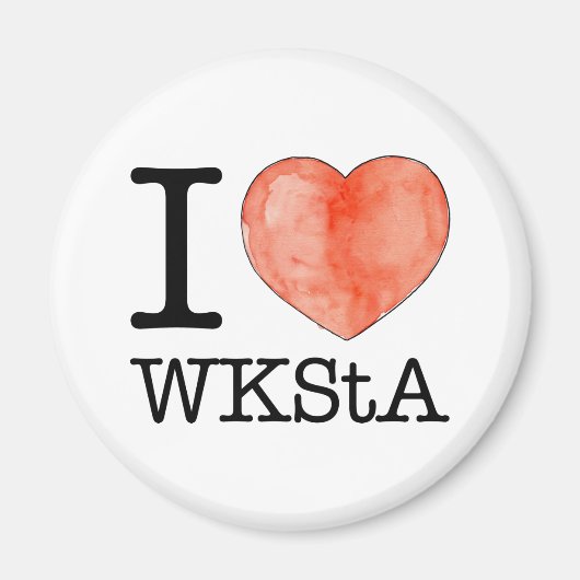 Ik hou van WKStA Magnet (Voorkant)