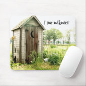 Ik hou van woestenaars mousepad muismat (Met muis)