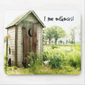 Ik hou van woestenaars mousepad muismat (Voorkant)