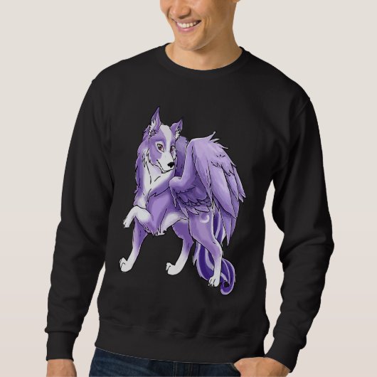 Ik hou van wolf wolf trui (Voorkant)