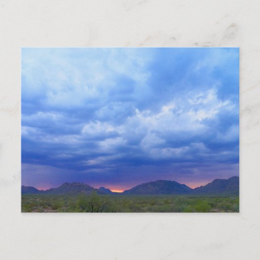 Ik hou van wolken :) briefkaart (Voorkant)