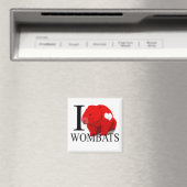 Ik hou van Wombats magneten (Insitu (Vaatwasser))