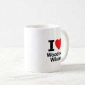Ik hou van Woodrow Wilson Koffiemok (Voorkant rechts)