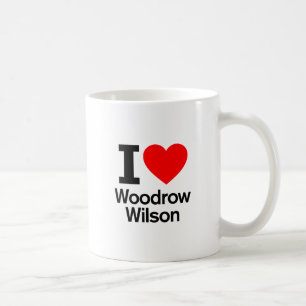 Ik hou van Woodrow Wilson Koffiemok