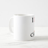 Ik hou van wortelen koffiemok (Voorkant links)