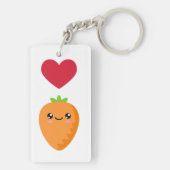 Ik hou van wortelen sleutelhanger (achterkant)