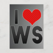 Ik hou van WS Briefkaart (Voorkant)