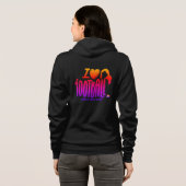 Ik hou van WTF Hoodie (Achterkant volledig)
